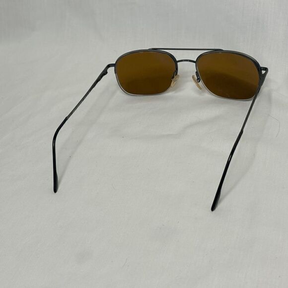 KIRKLAND SIGNATURE Chase #137840 57-16-140 EYEGLASSES PEWTER FRAMES, ITALY - Picture 4 of 7